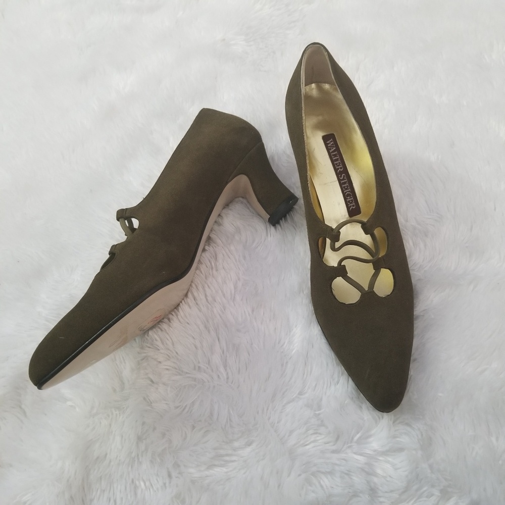 Walter Steiger Brown Pumps Size 7AA